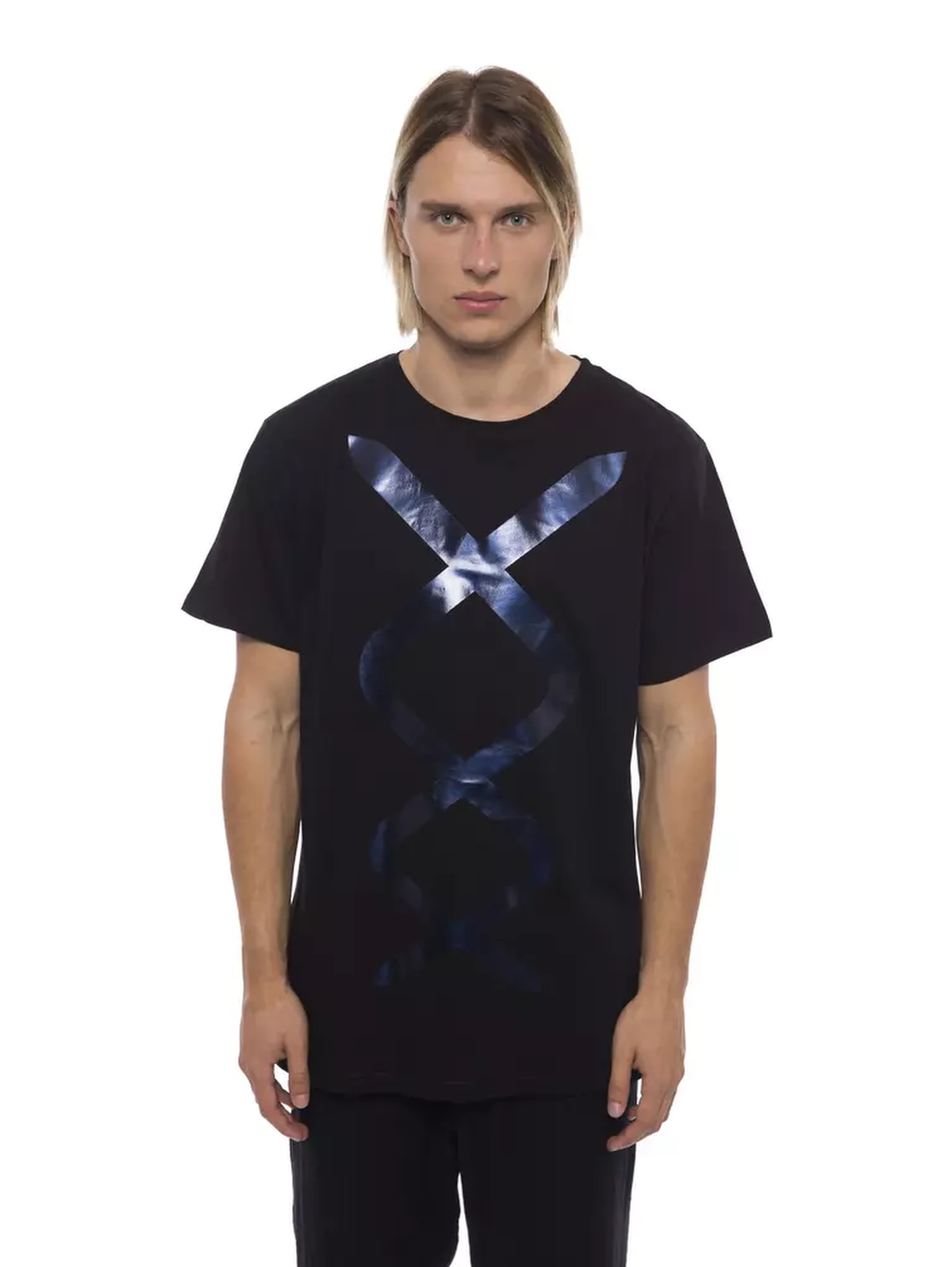 Black Cotton T-Shirt