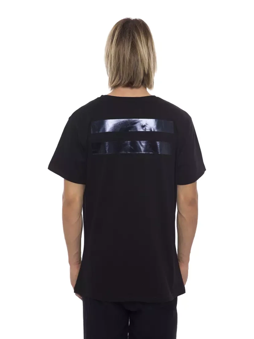 تيشيرت قطني أسود