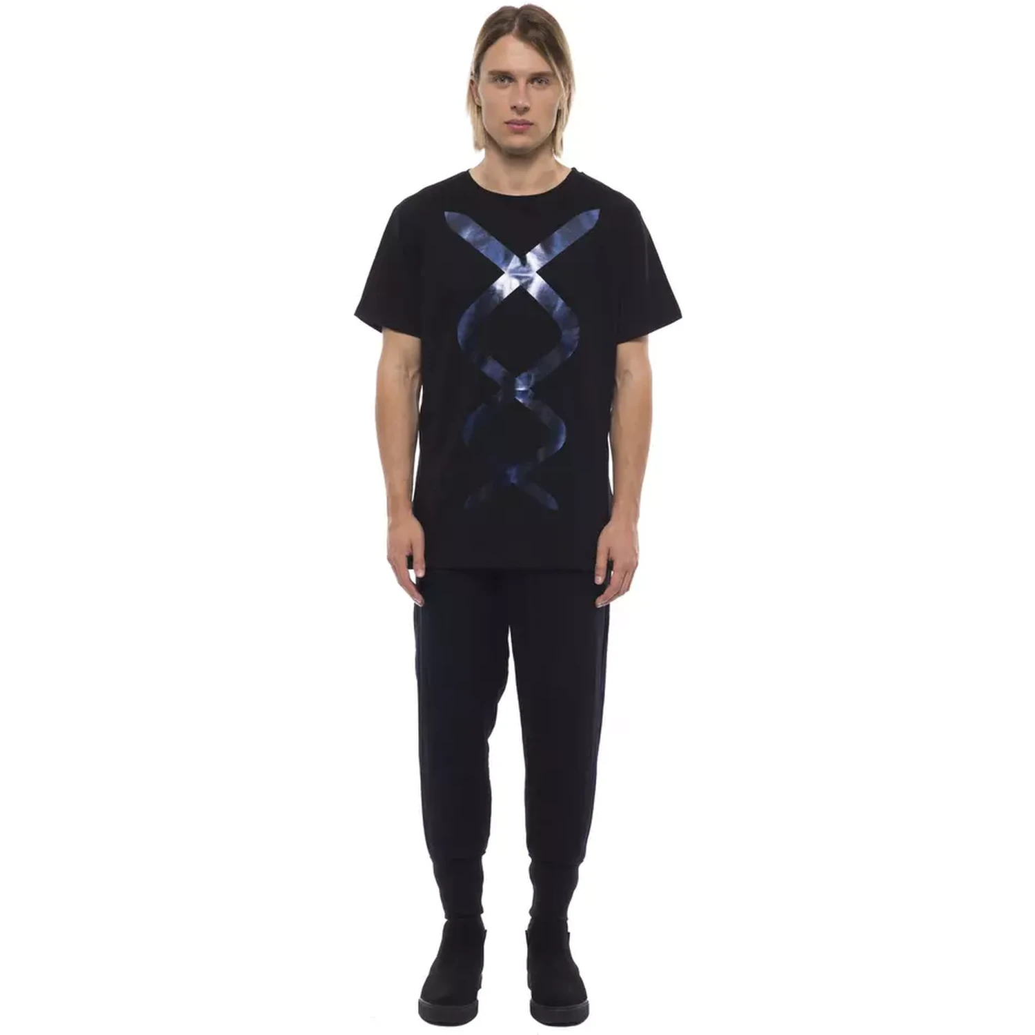 Black Cotton T-Shirt