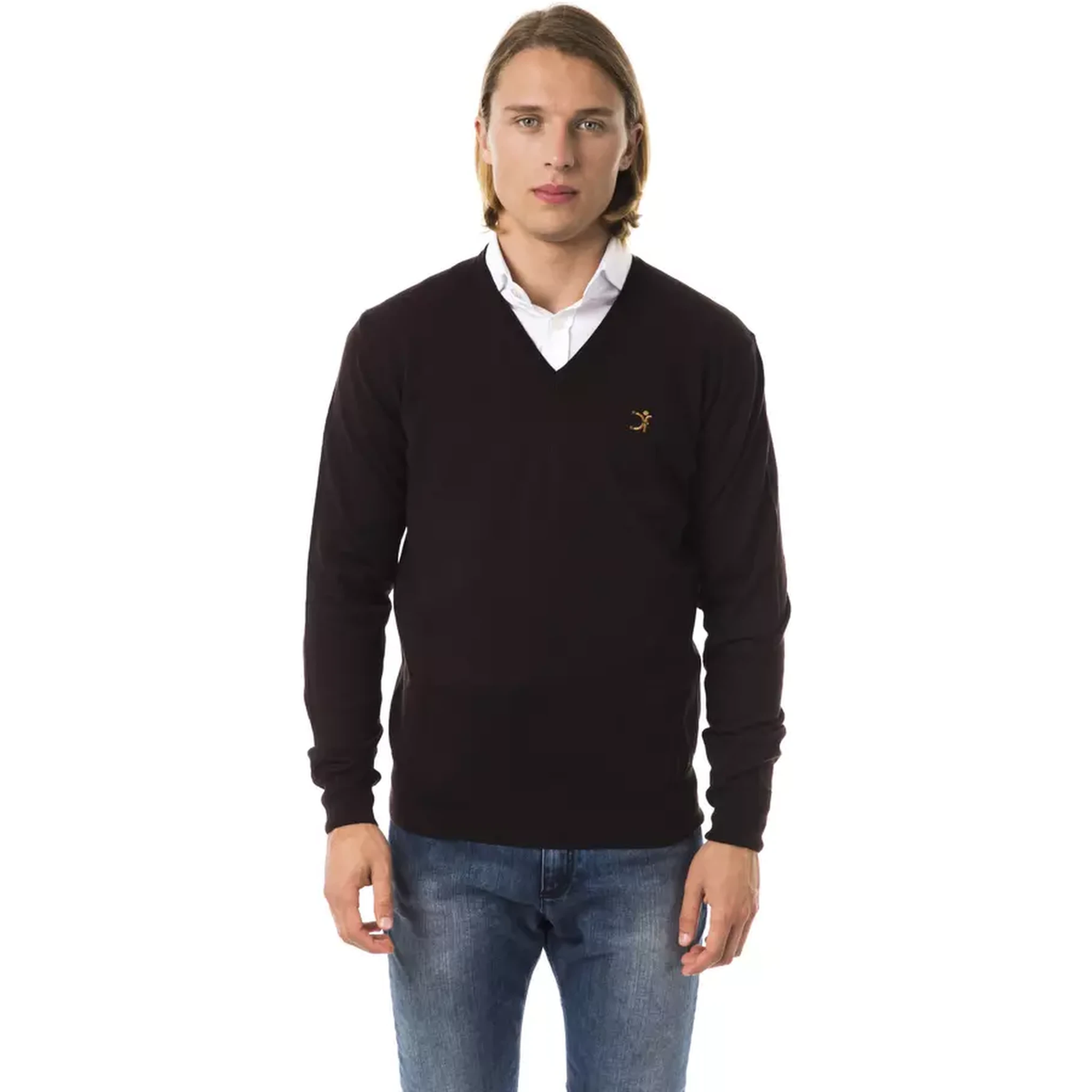 Brown Merino Wool Sweater