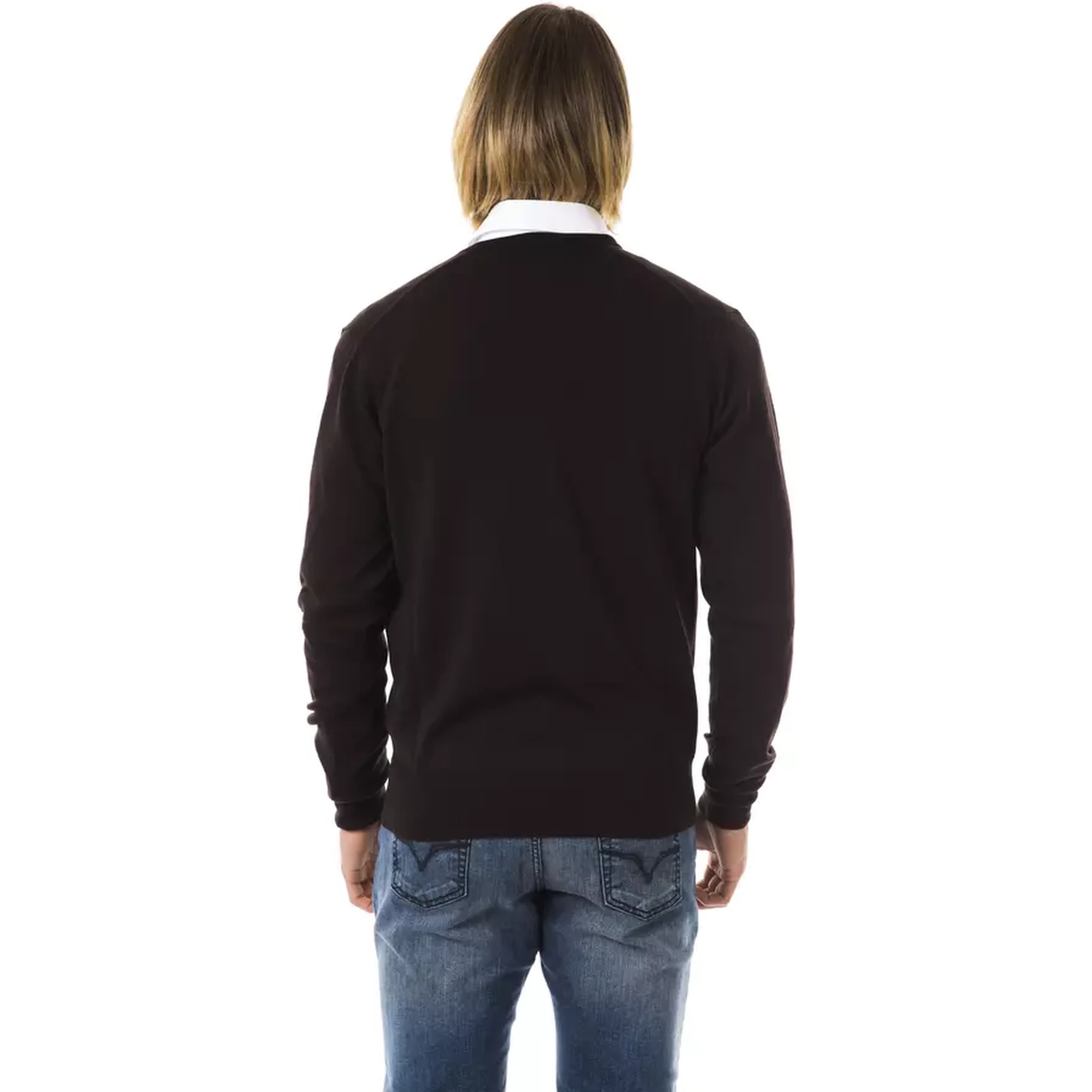 Brown Merino Wool Sweater