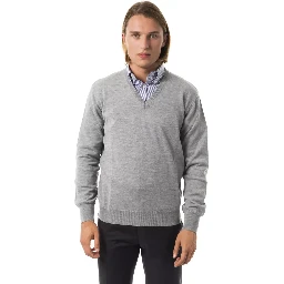 Gray Wool Sweater