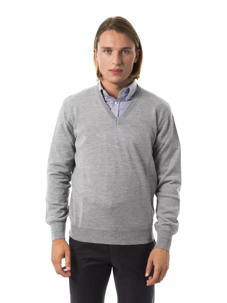 Gray Wool Sweater
