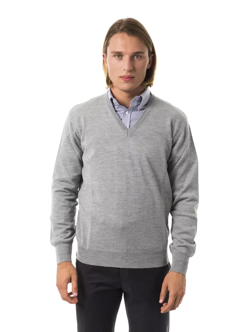 Gray Wool Sweater