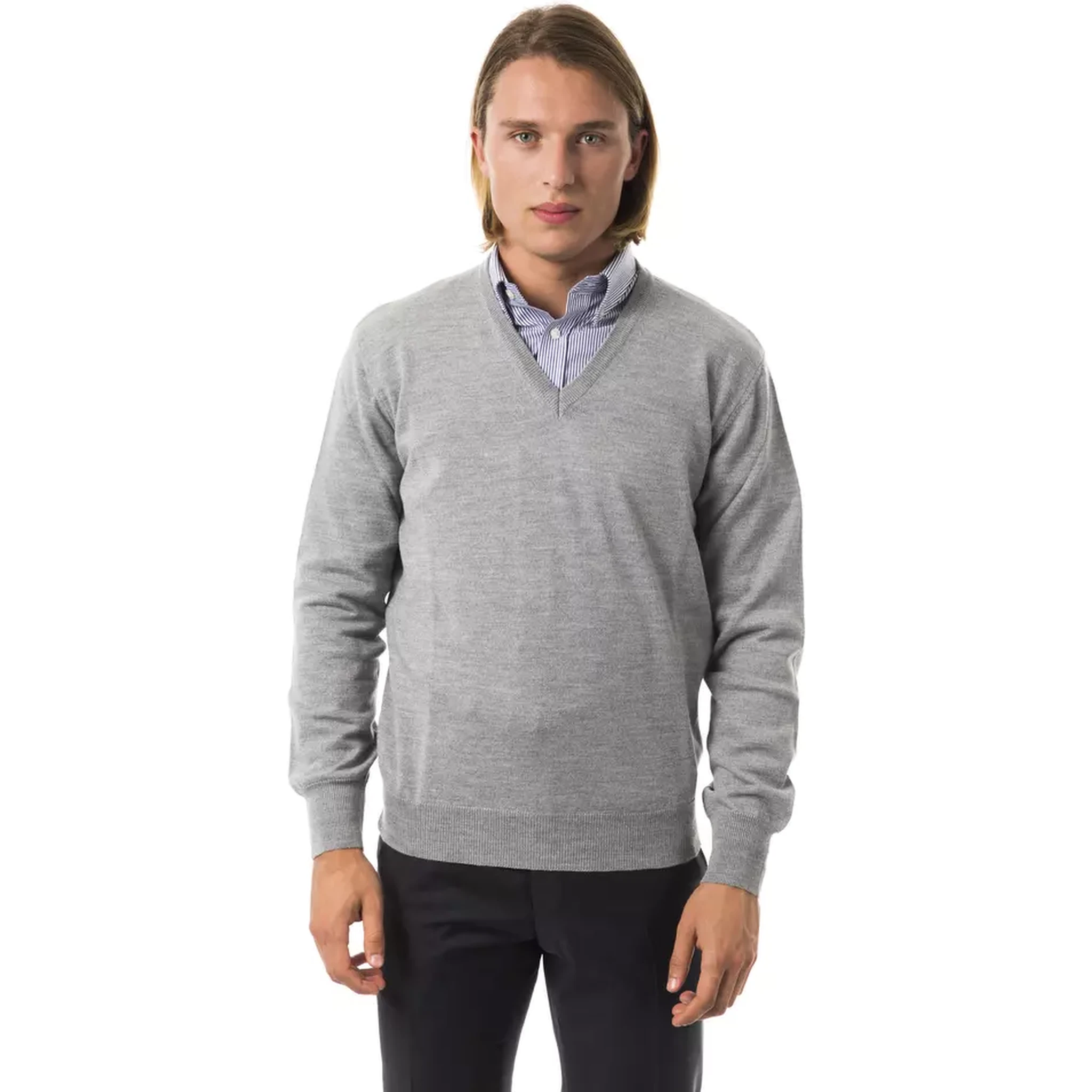 Gray Wool Sweater