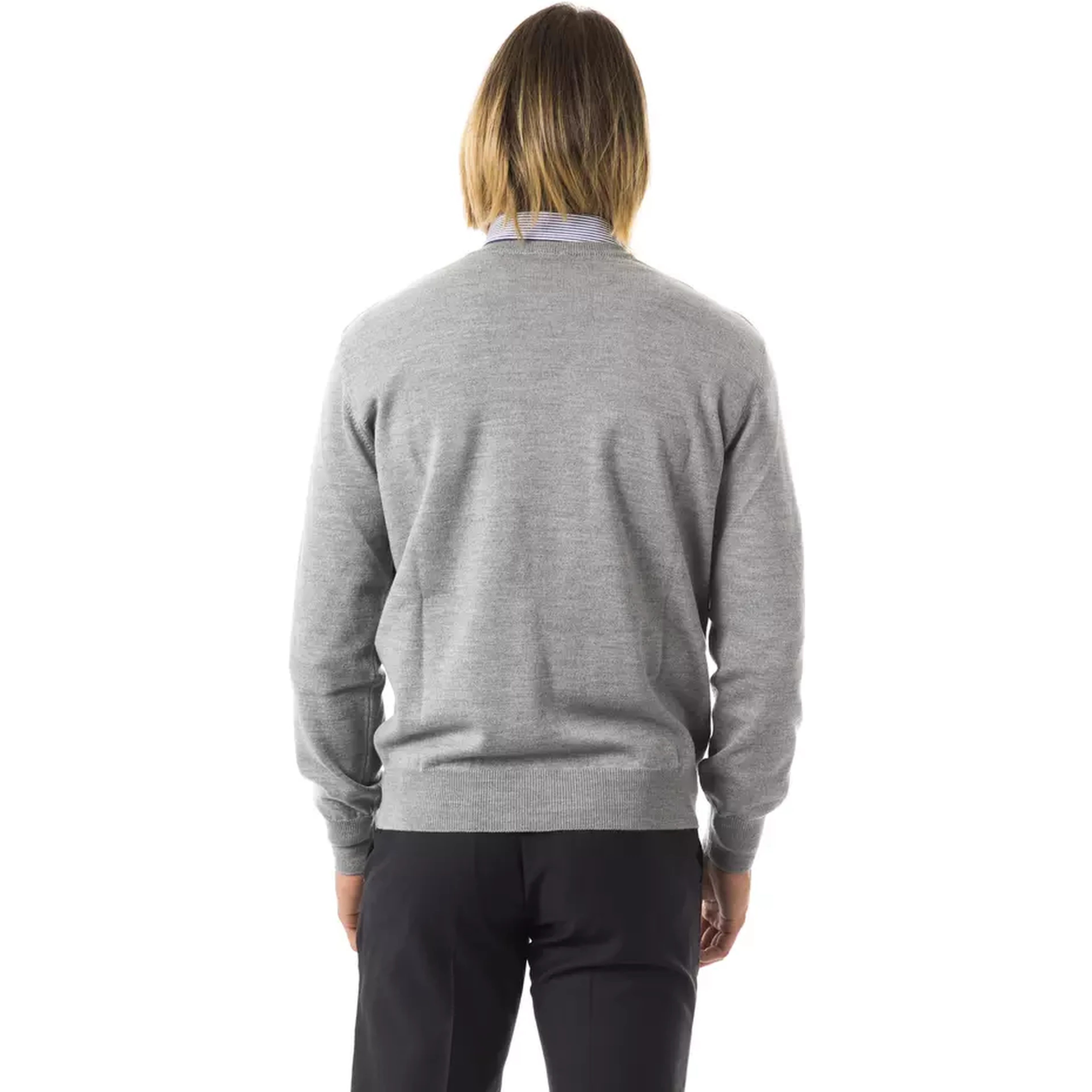 Gray Wool Sweater