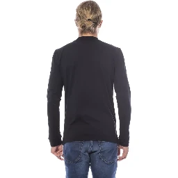 Black Cotton Sweater