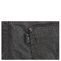 Gray Cotton Blend Slim Fit Jeans