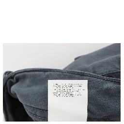 Blue Cotton Blend Slim Fit Bootcut Jeans