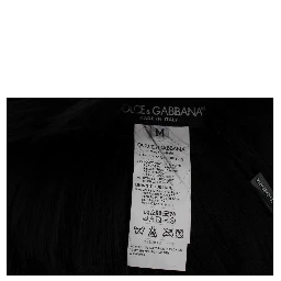 Black Fox Fur Shoulder Wrap Cover Collar Scarf