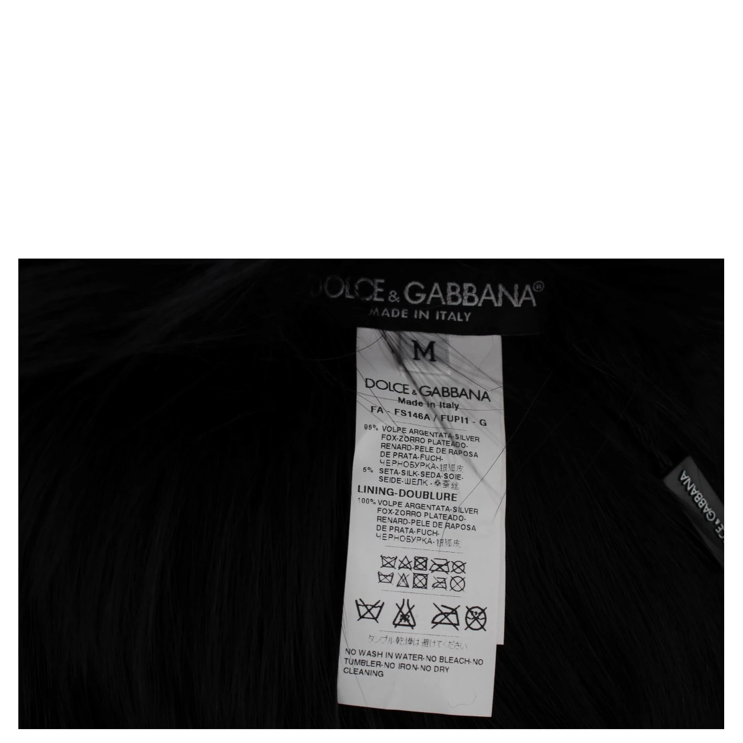 Black Fox Fur Shoulder Wrap Cover Collar Scarf