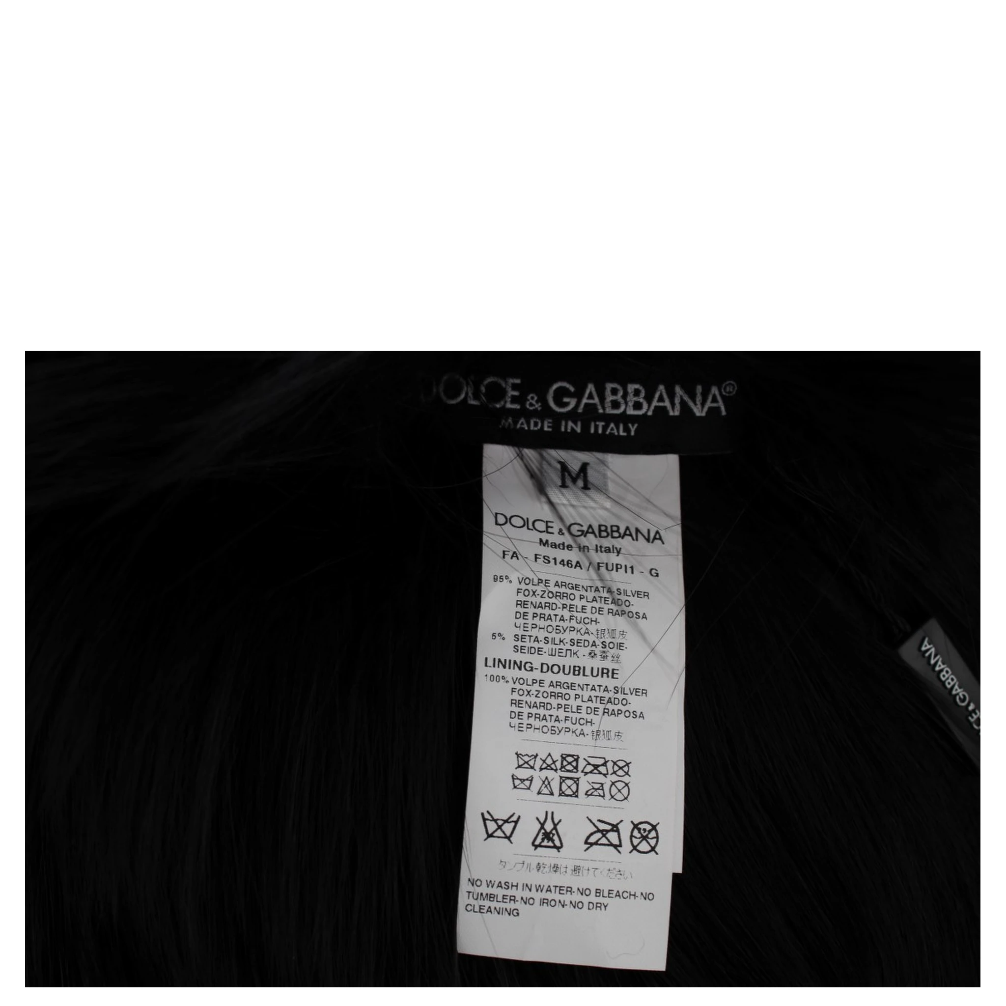 Black Fox Fur Shoulder Wrap Cover Collar Scarf