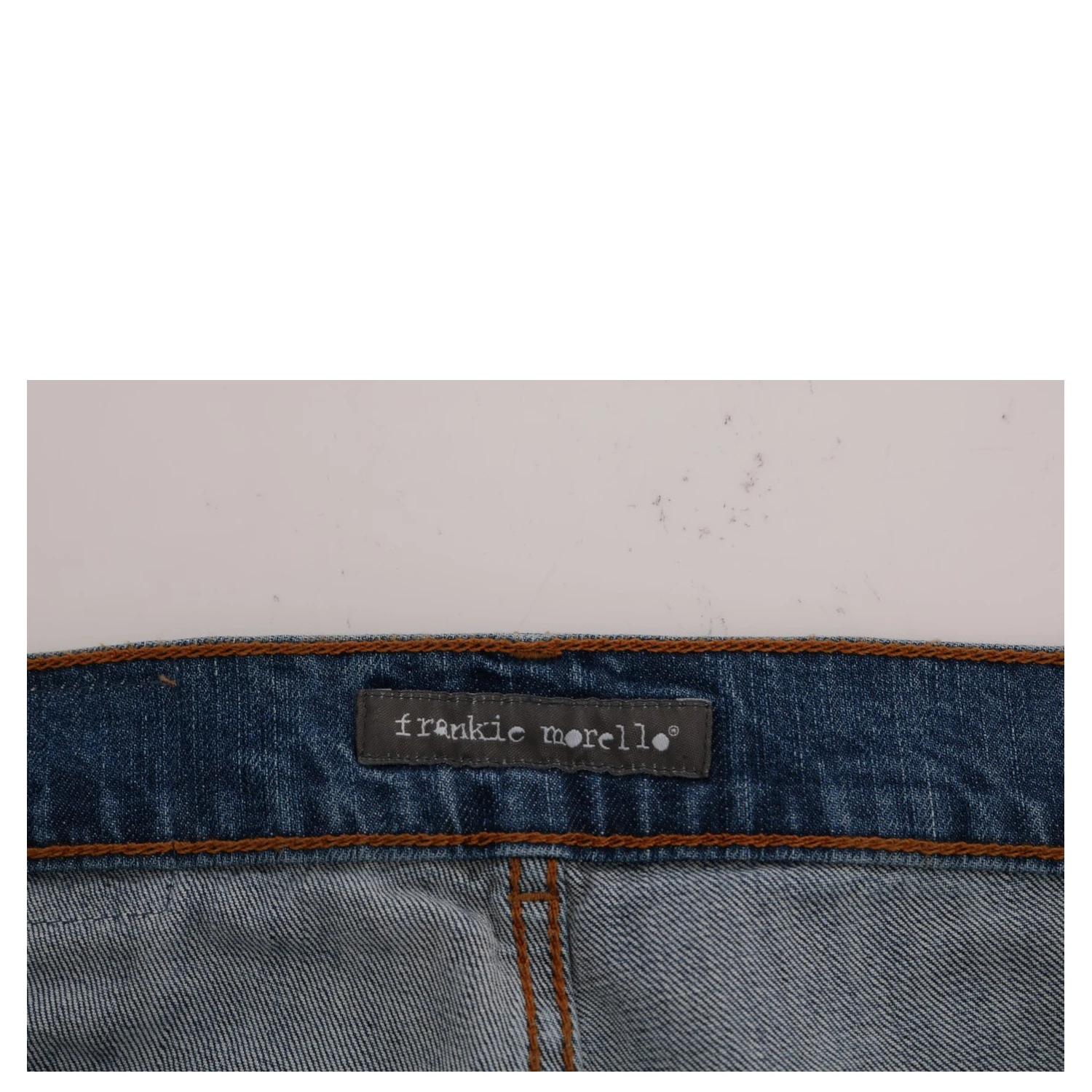 Blue Wash Torn Dunfermile Slim Fit Jeans