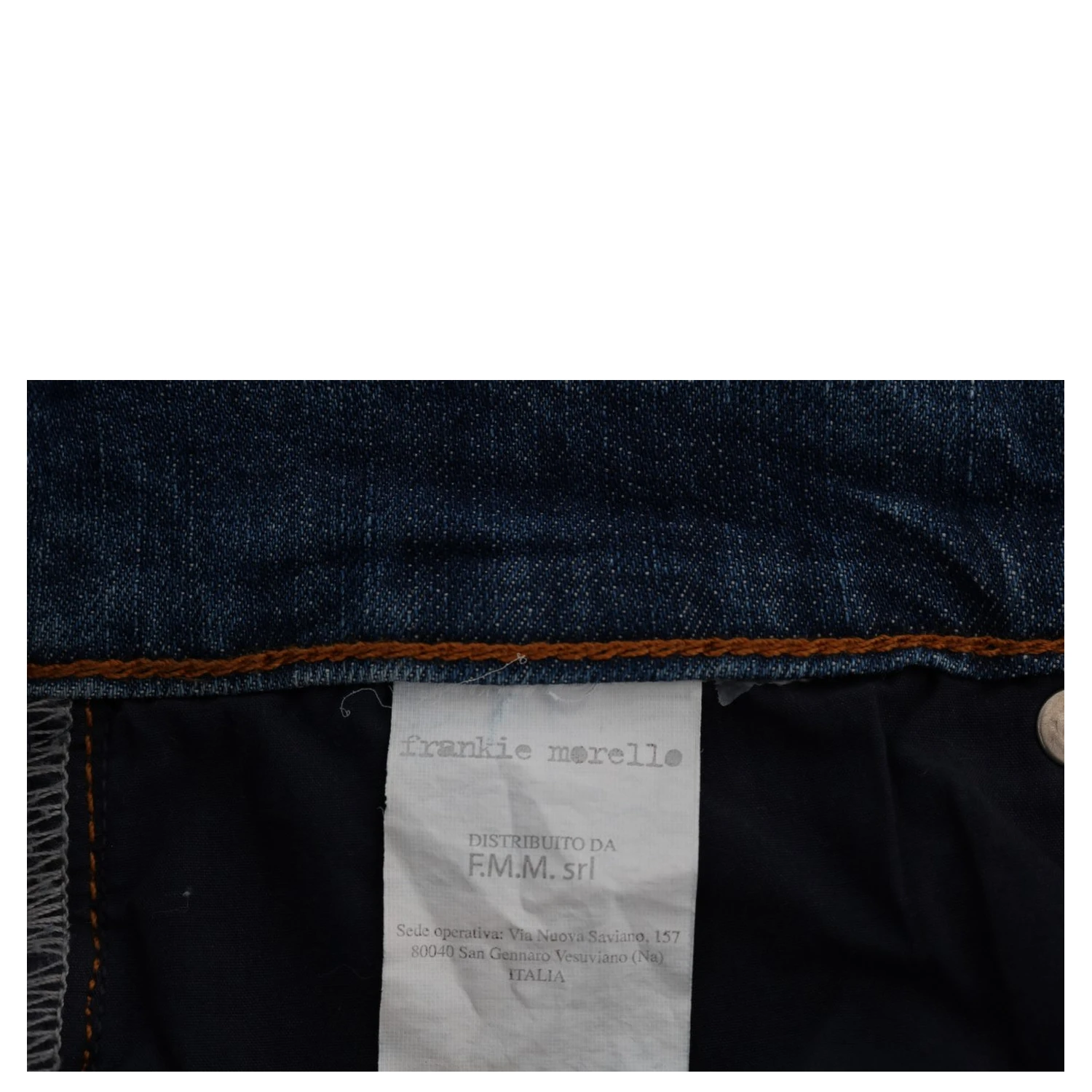 Blue Wash Torn Dunfermile Slim Fit Jeans