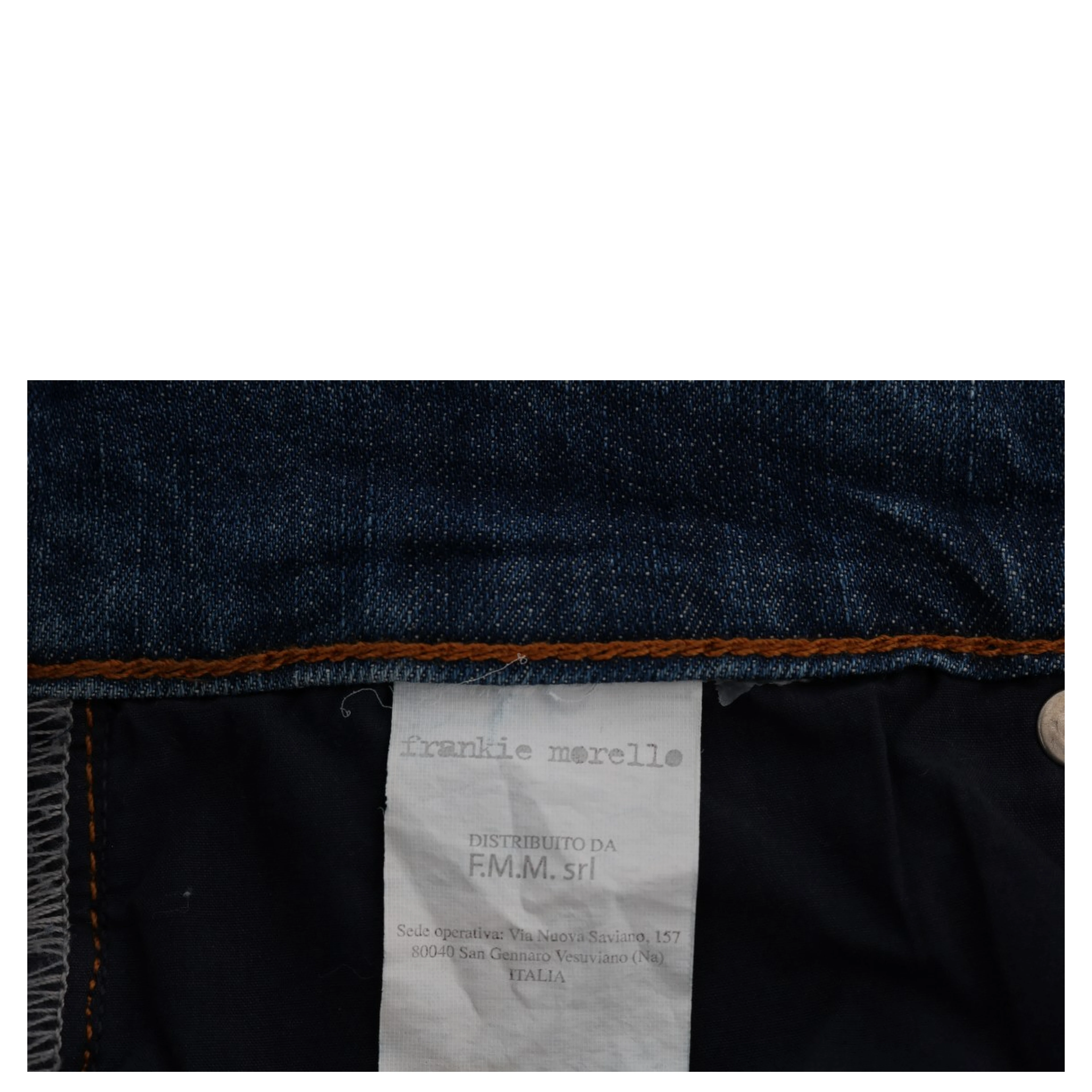 Blue Wash Torn Dunfermile Slim Fit Jeans