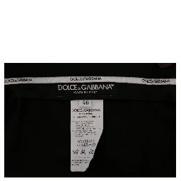 Purple Wool Stretch Formal Pants