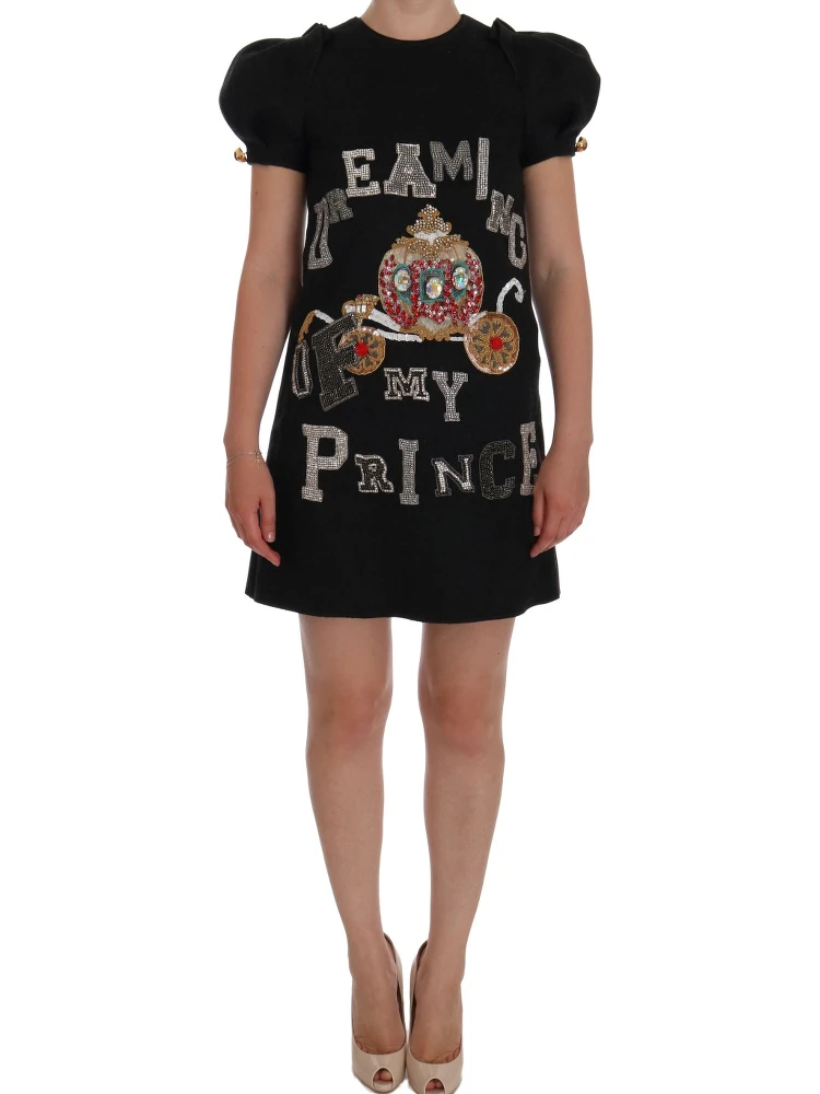 Gray Crystal "Dreaming of My Prince" Dress