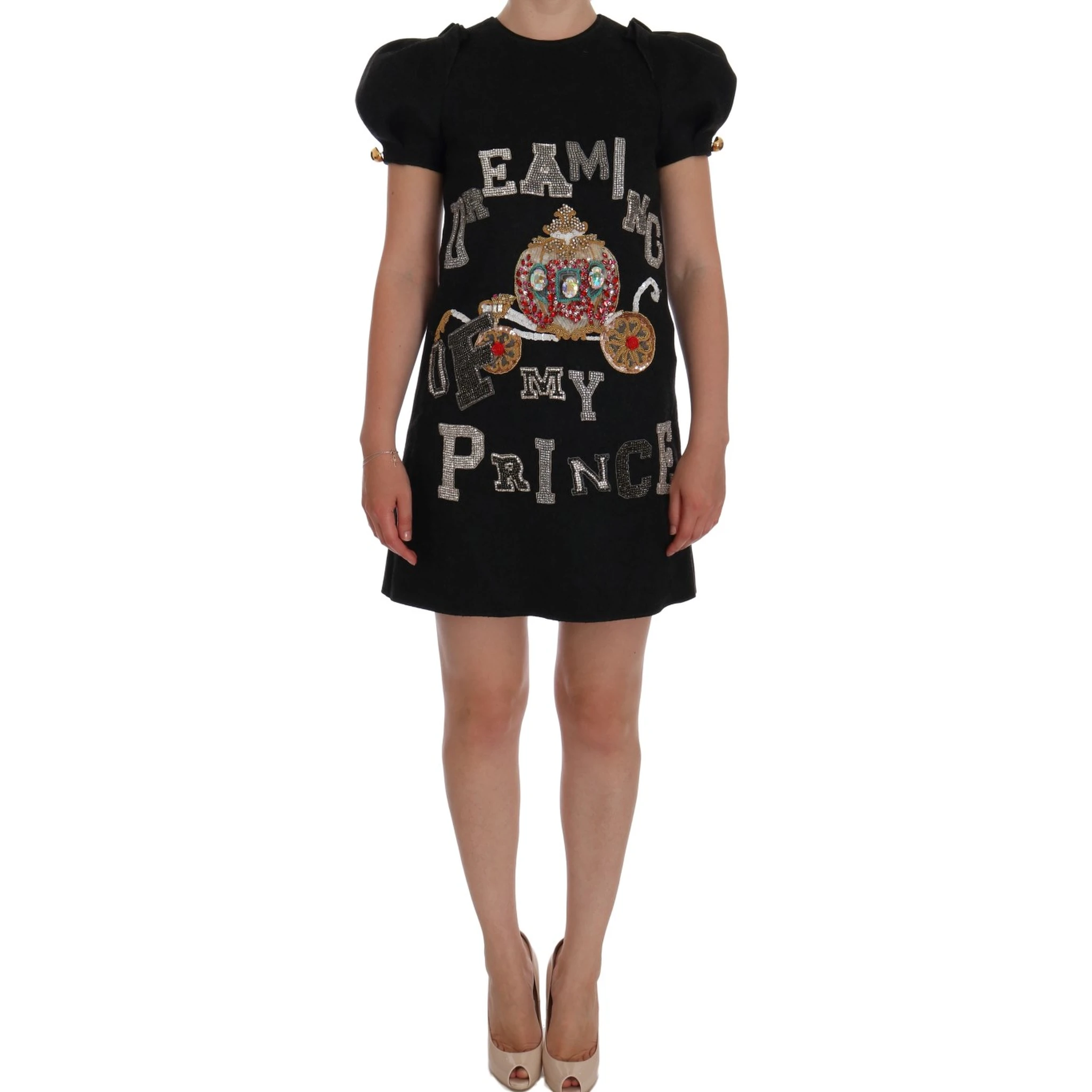 Gray Crystal "Dreaming of My Prince" Dress