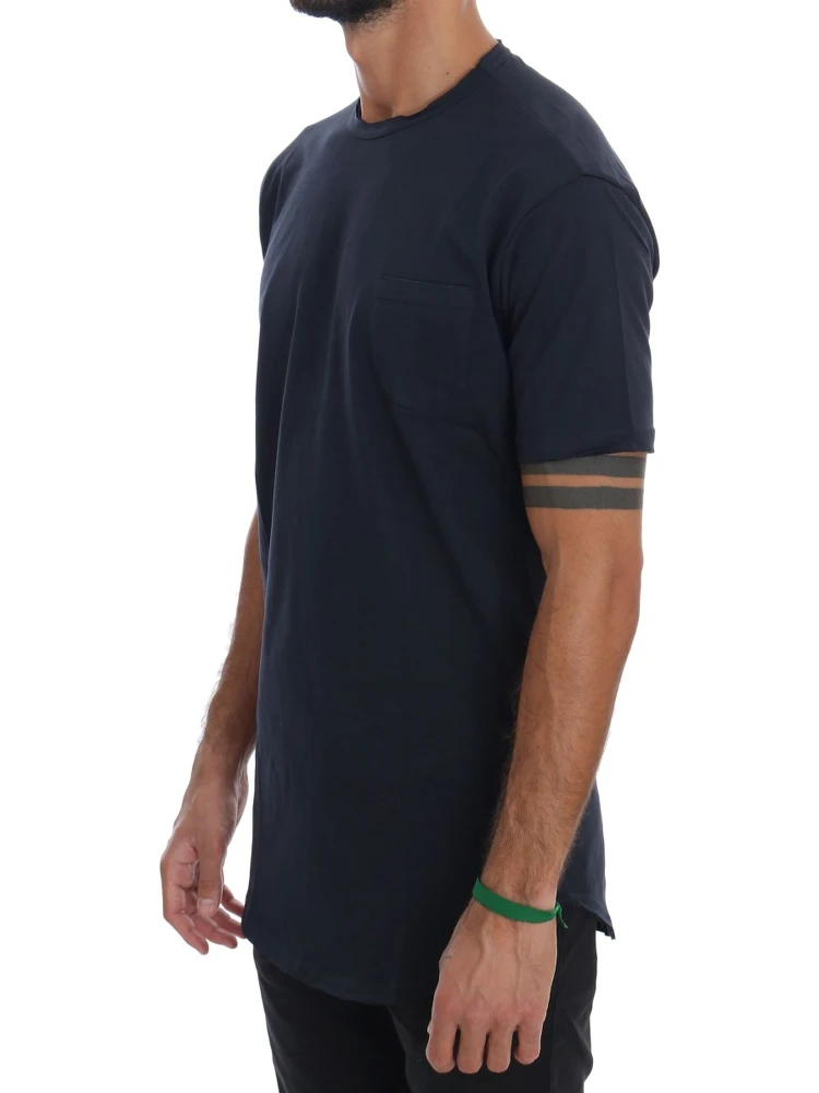 Blue Cotton Crewneck T-Shirt alternative