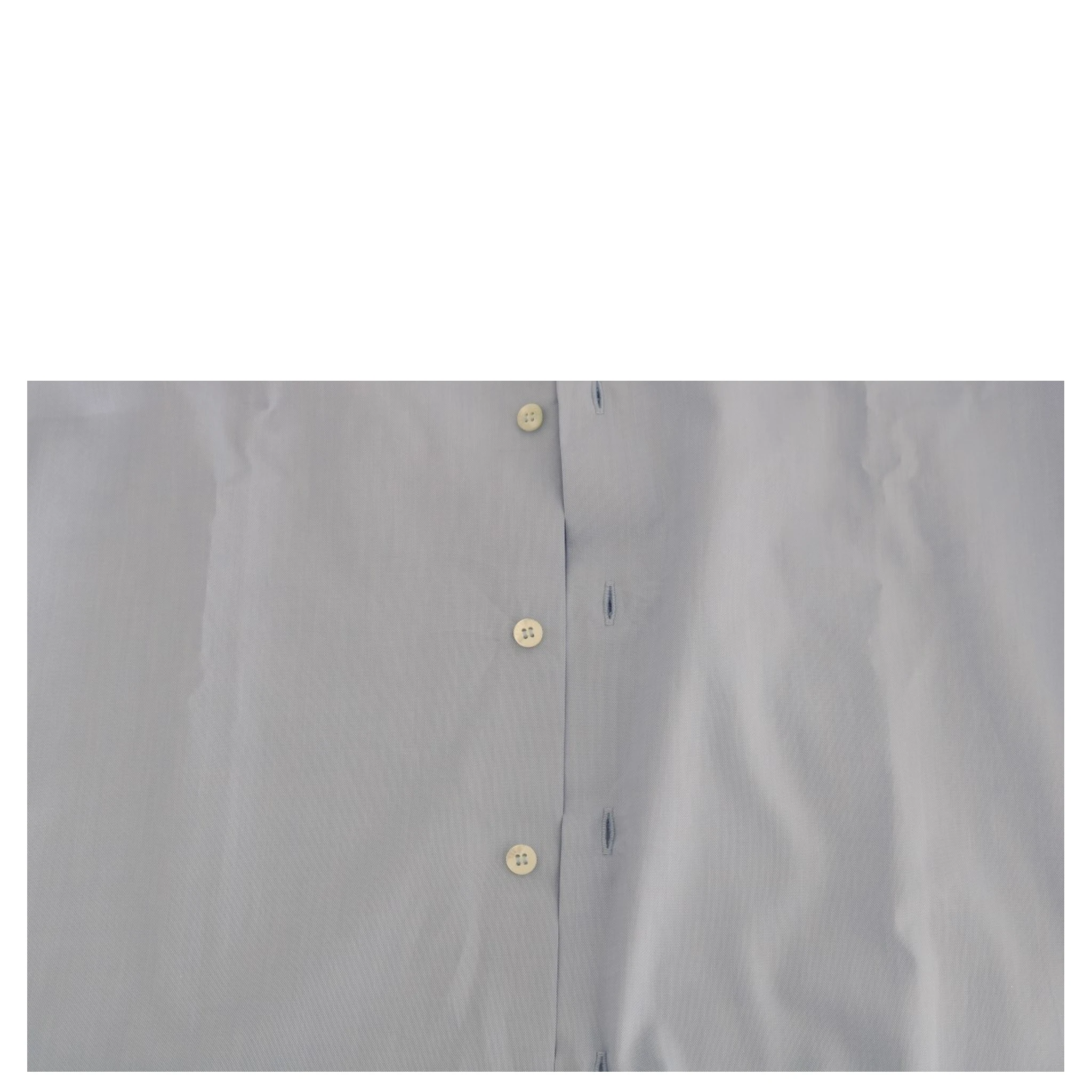 Light Blue Cotton Slim Fit Dress Shirt