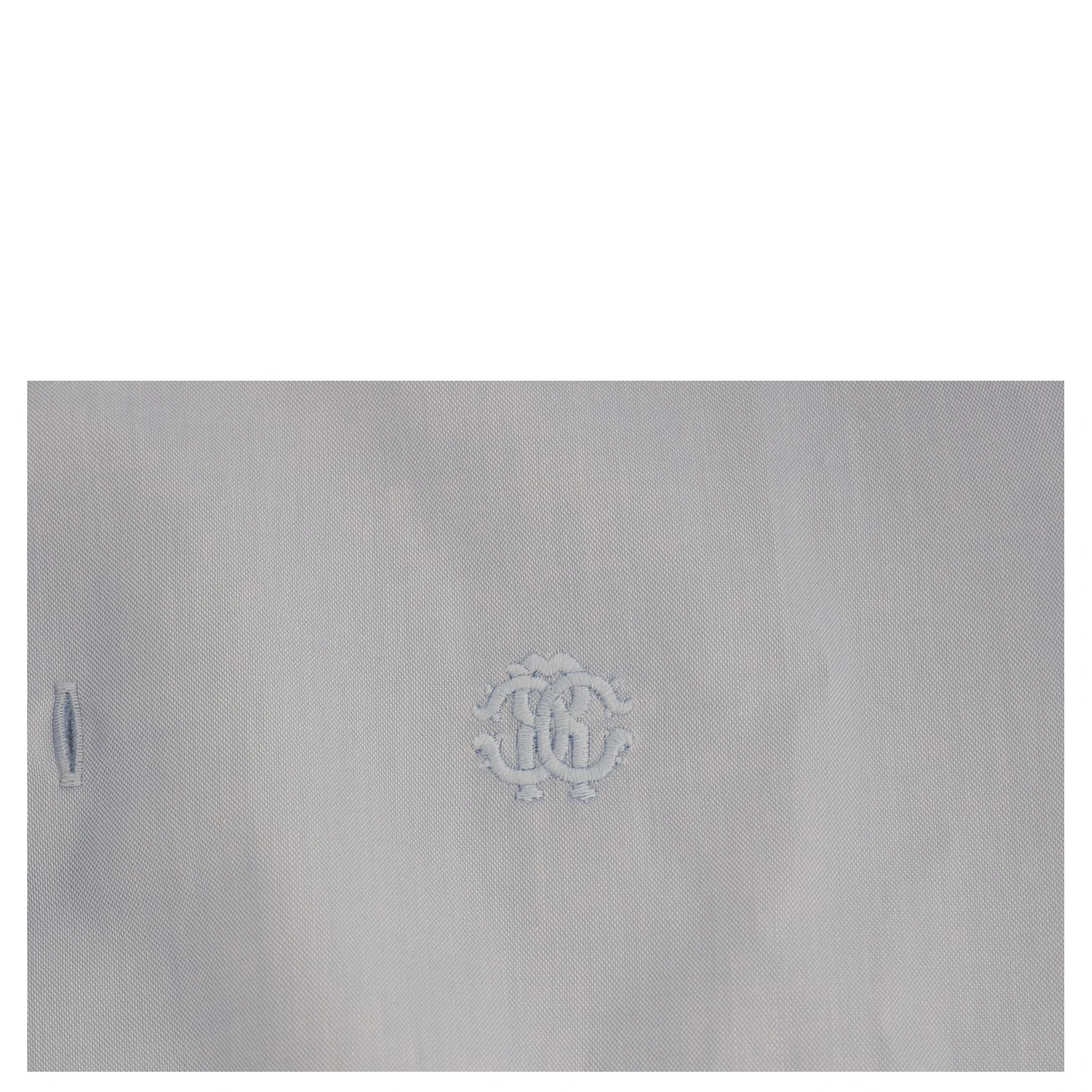 Light Blue Cotton Slim Fit Dress Shirt