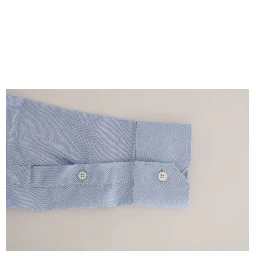 Light Blue Cotton Slim Fit Dress Shirt
