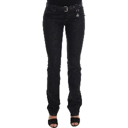 Blue Cotton Stretch Slim Fit Jeans
