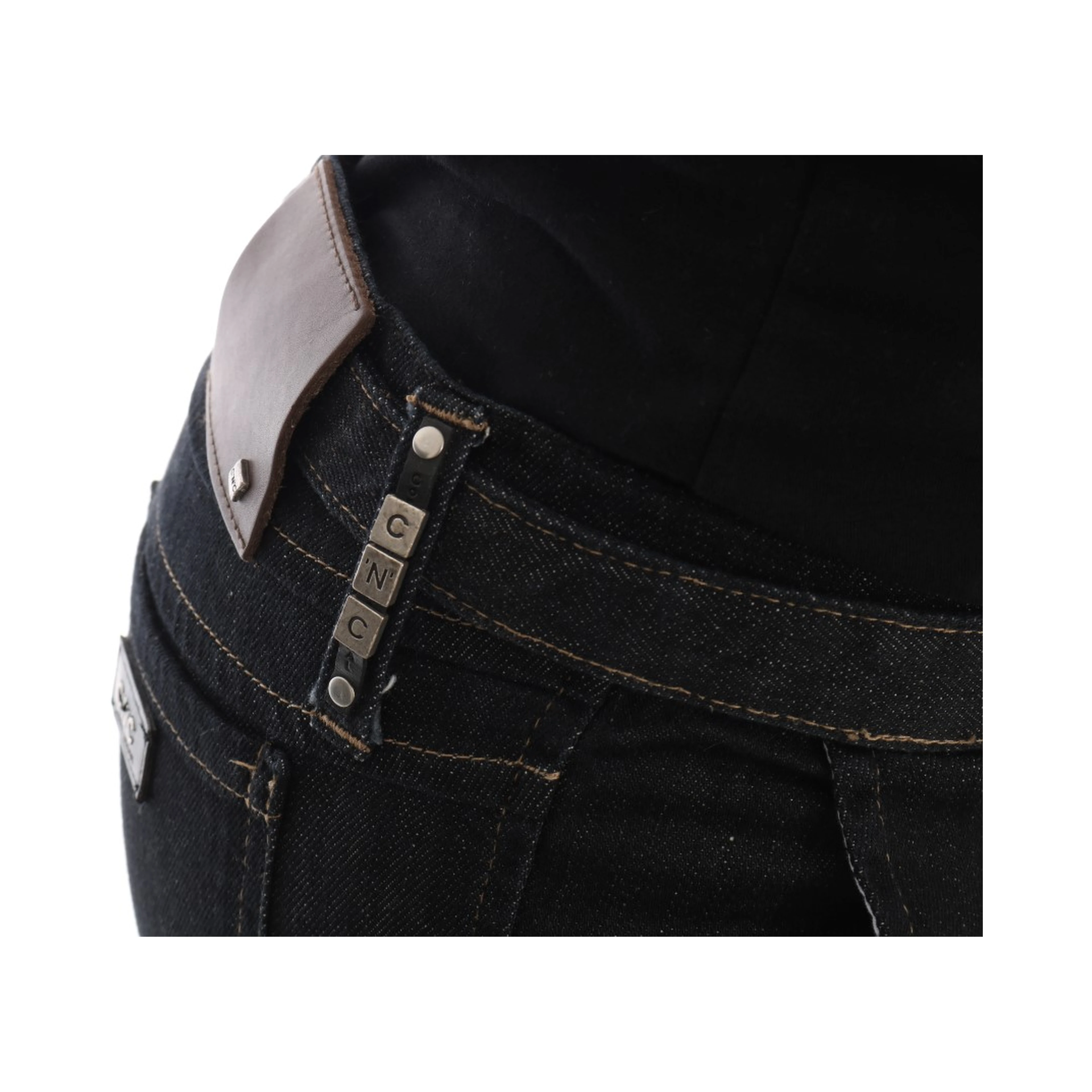 Blue Cotton Stretch Slim Fit Jeans