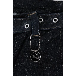 Blue Cotton Stretch Slim Fit Jeans