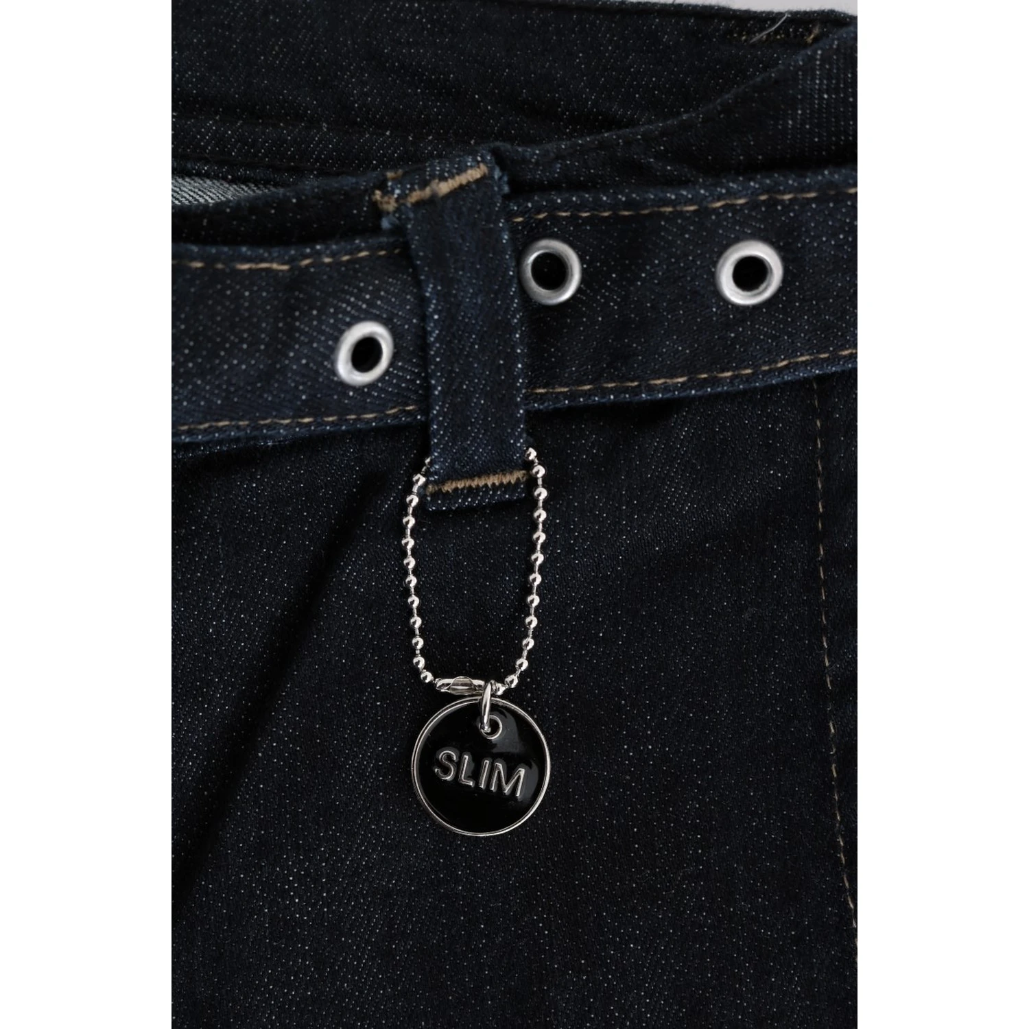 Blue Cotton Stretch Slim Fit Jeans