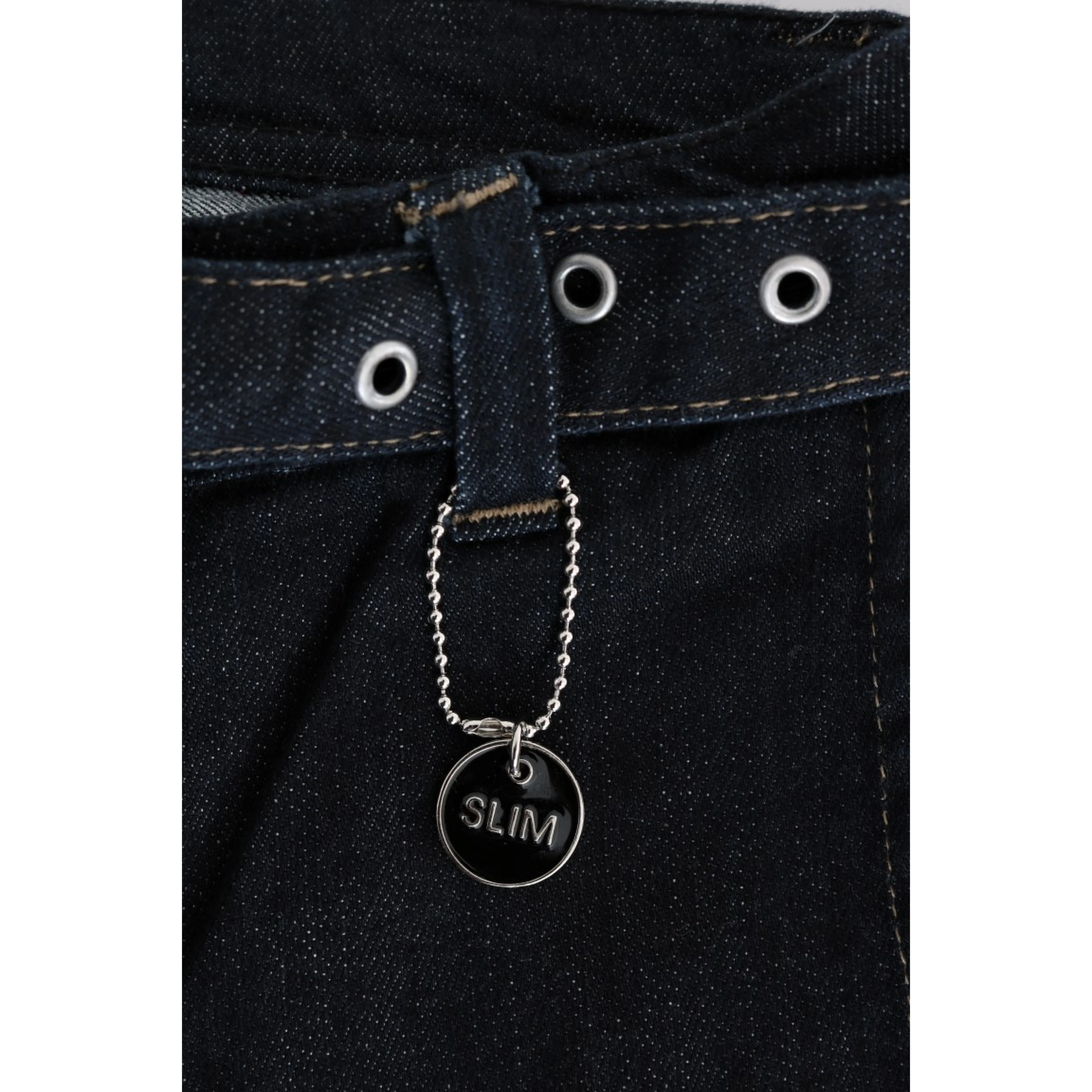 Blue Cotton Stretch Slim Fit Jeans