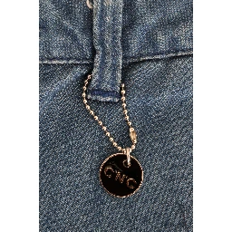 Blue Wash Cotton Slim Denim Jeans