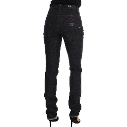 Blue Cotton Stretch Slim Fit Jeans