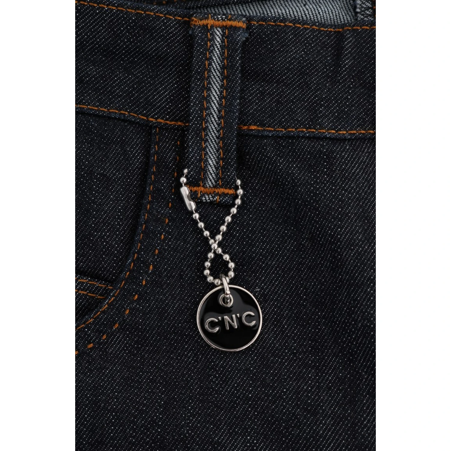 Blue Cotton Stretch Slim Fit Jeans