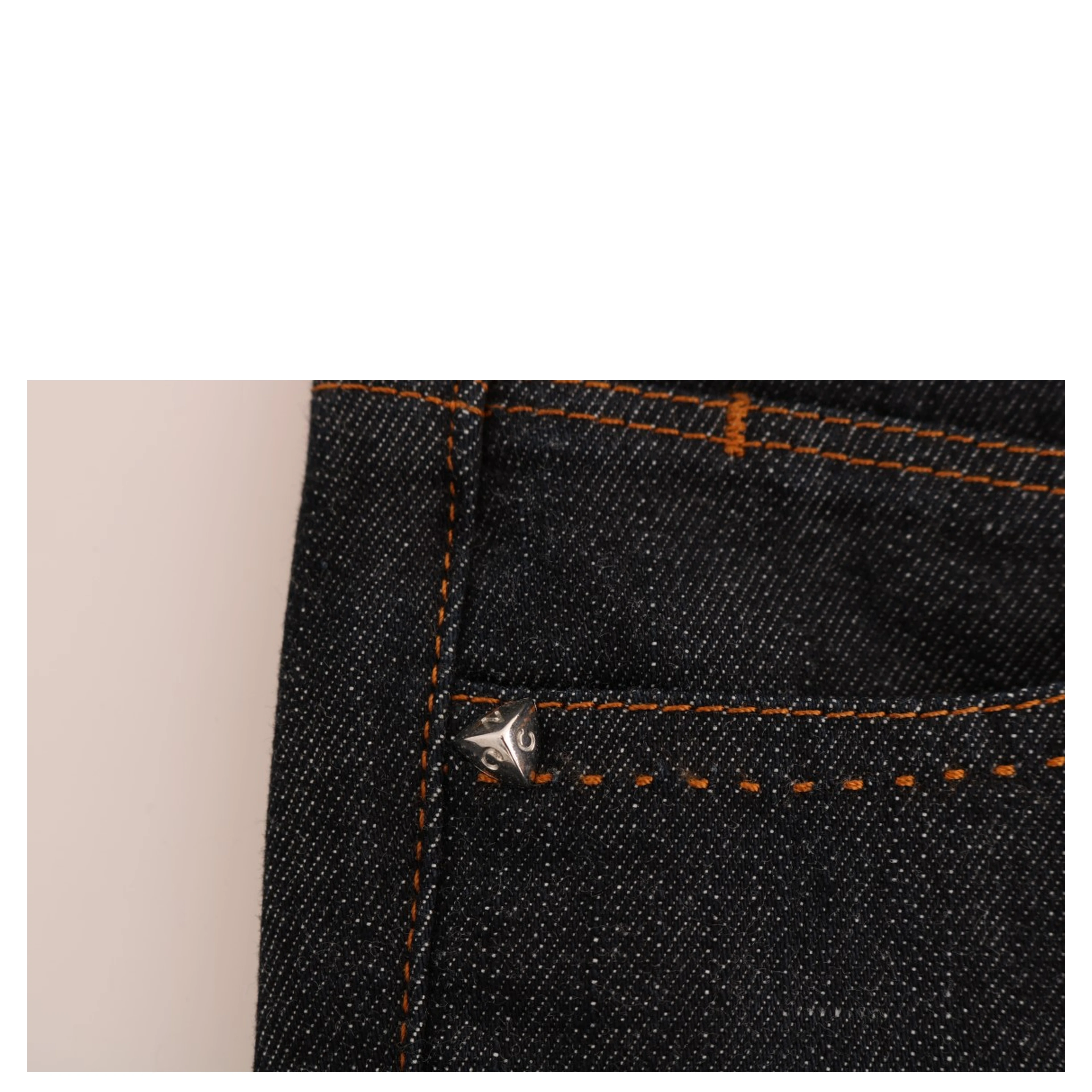 Blue Cotton Stretch Slim Fit Jeans