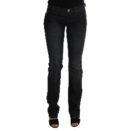 Dark Blue Cotton Slim Fit Jeans