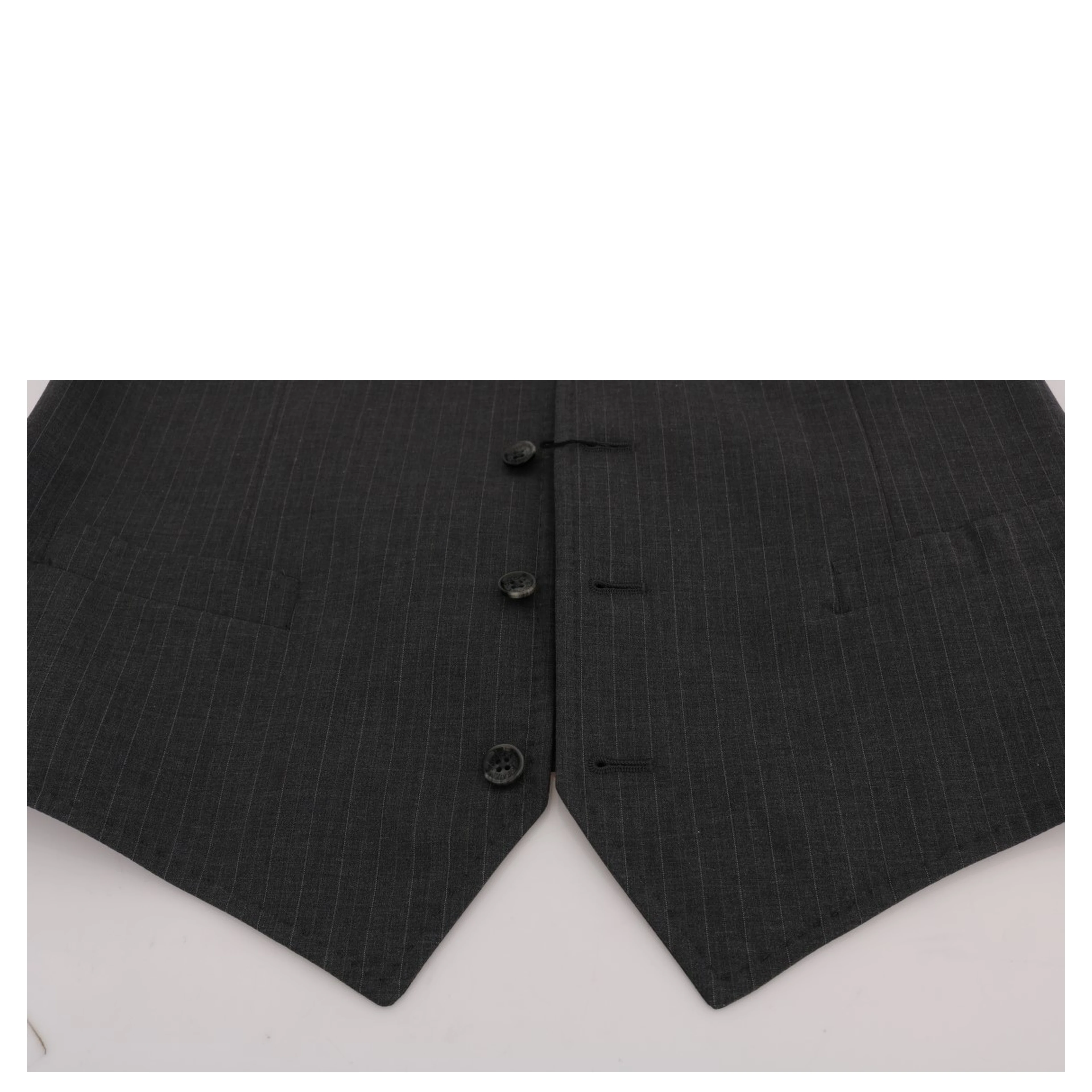 Gray STAFF Cotton Striped Vest