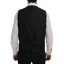 Gray STAFF Cotton Striped Vest