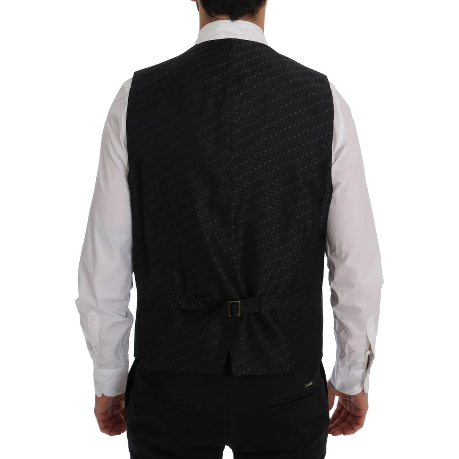 Gray STAFF Cotton Striped Vest