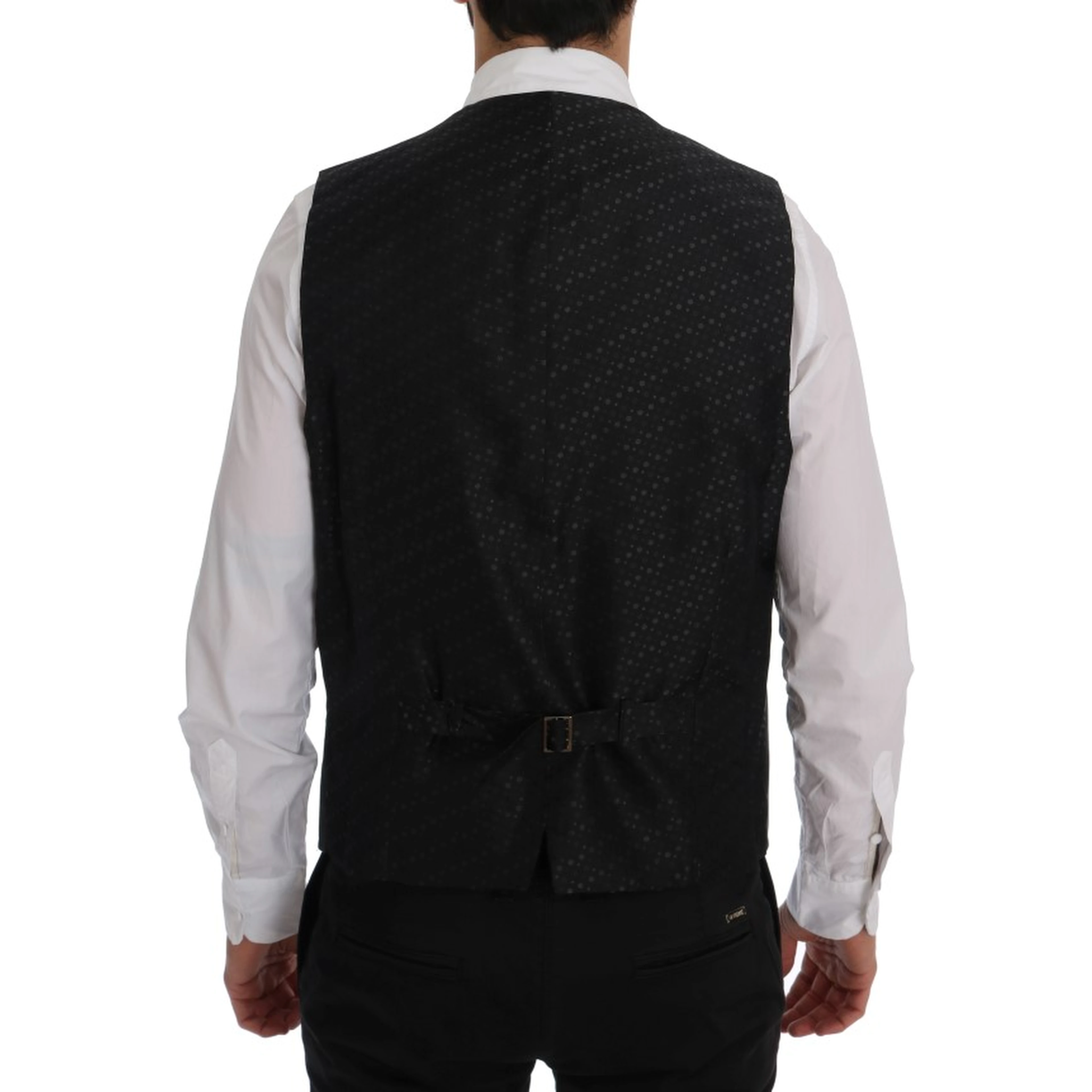 Gray STAFF Cotton Striped Vest