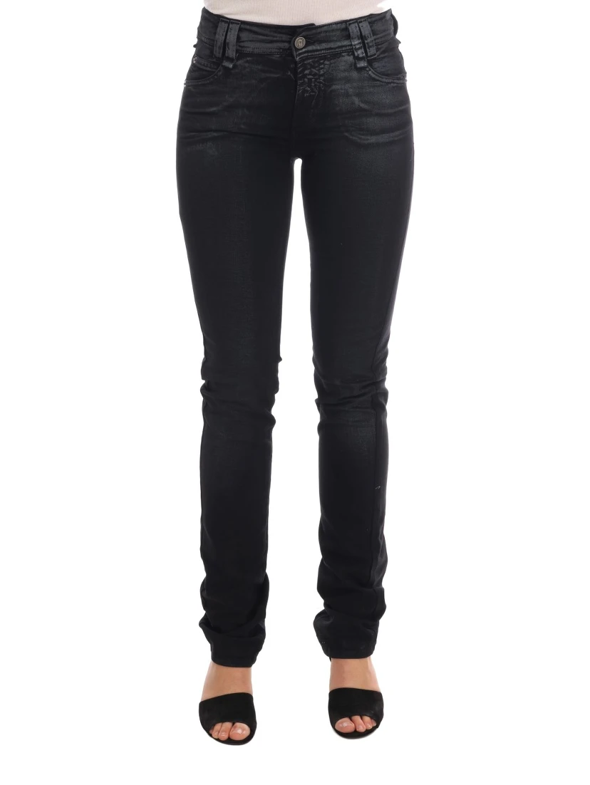 Gray Wash Cotton Stretch Regular Fit Jeans