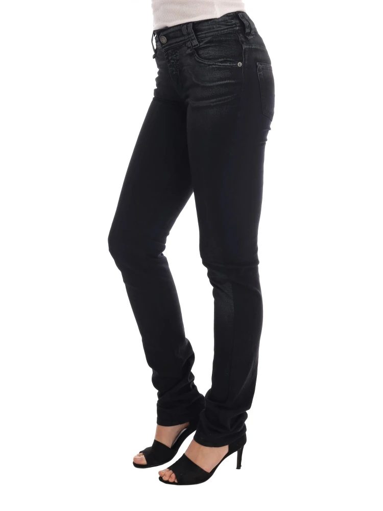 Gray Wash Cotton Stretch Regular Fit Jeans alternative