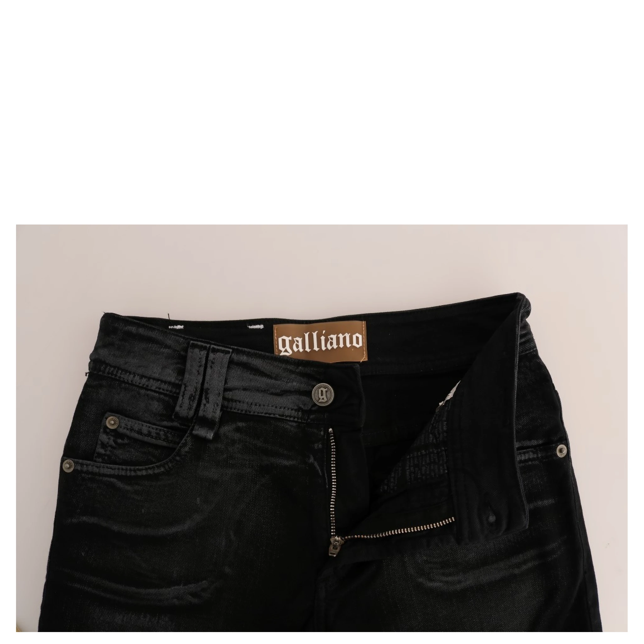 Gray Wash Cotton Stretch Regular Fit Jeans