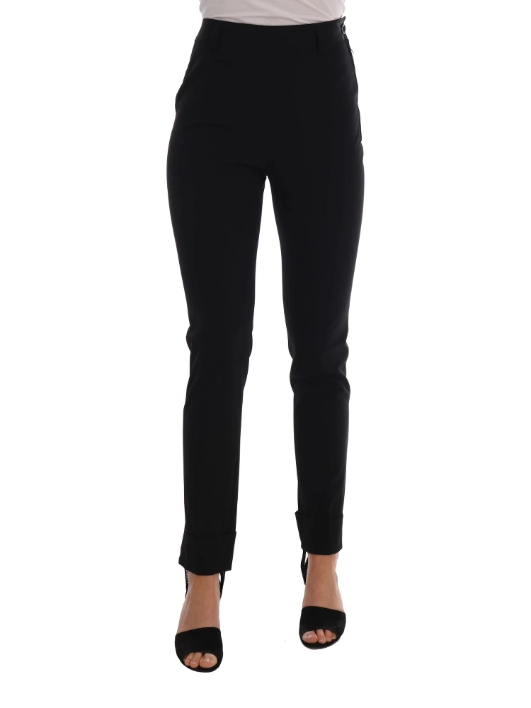 Black Stretch Leggings Pants