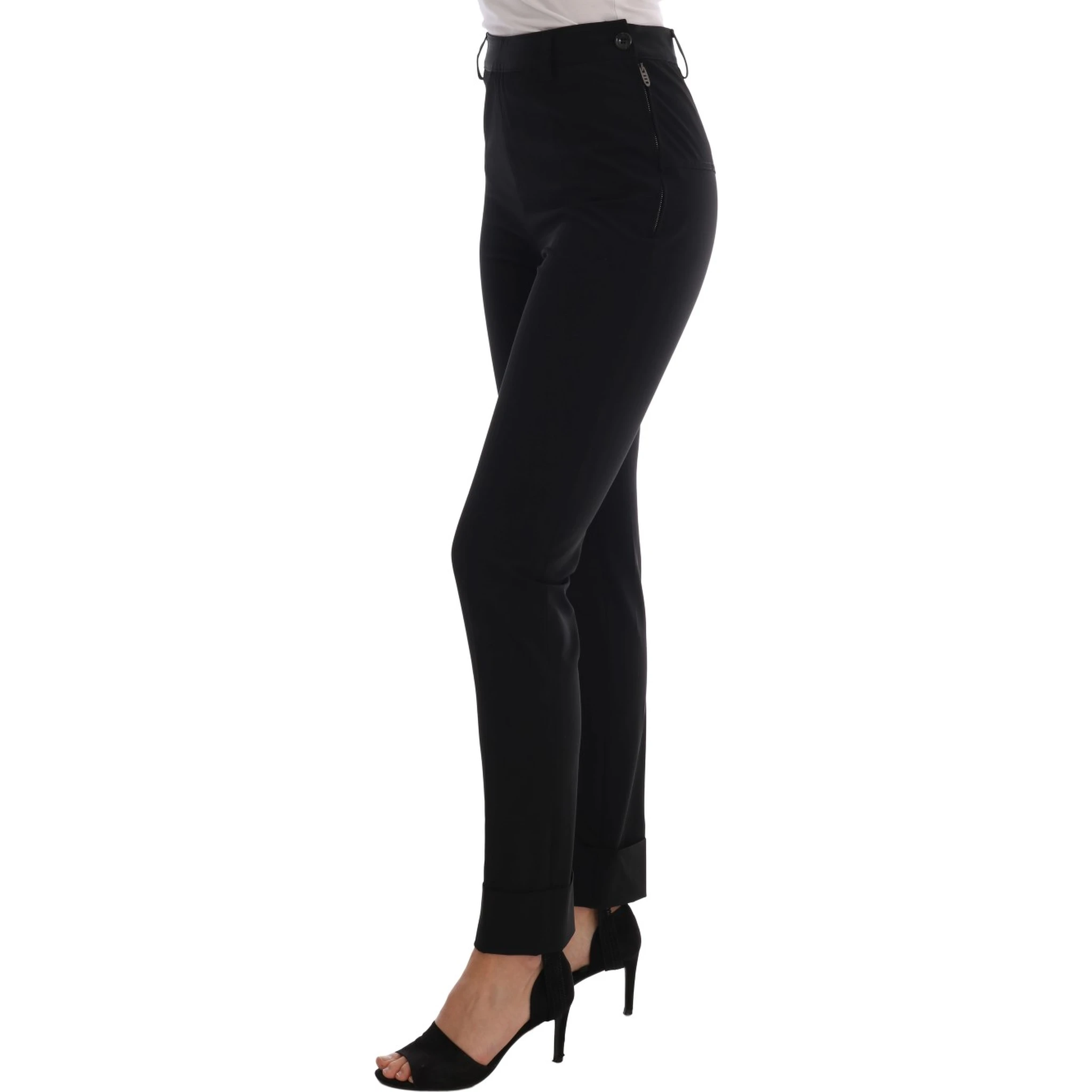 Black Stretch Leggings Pants