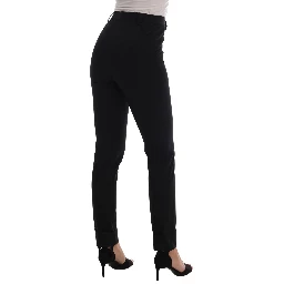 Black Stretch Leggings Pants