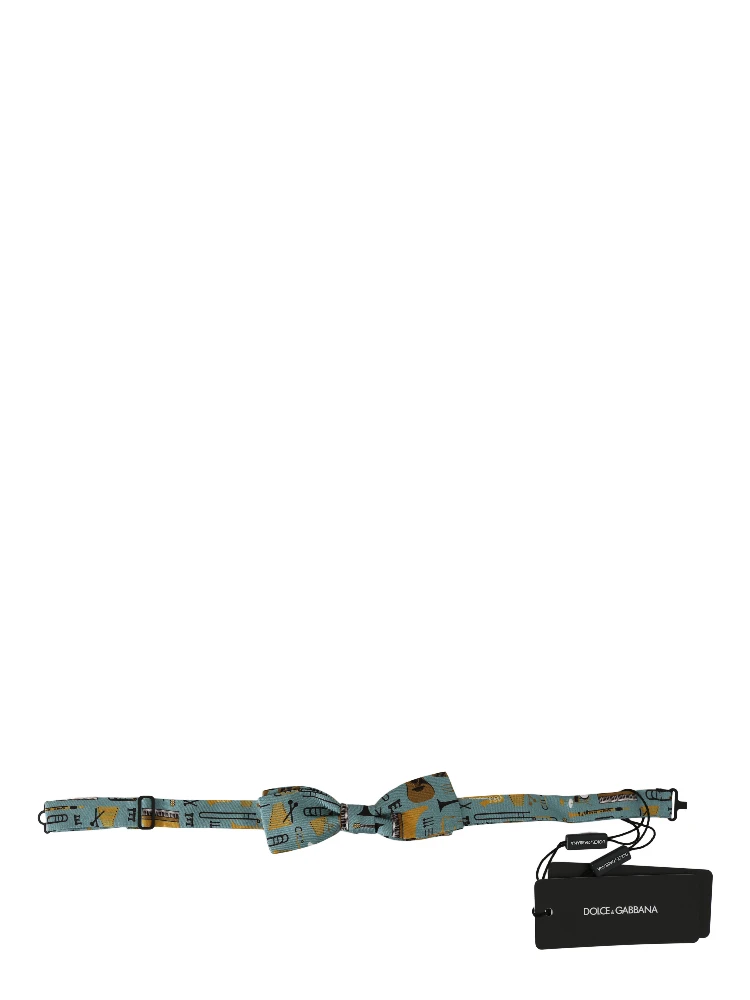 Mint Green Jazz Club Adjustable Neck Papillon Bow Tie