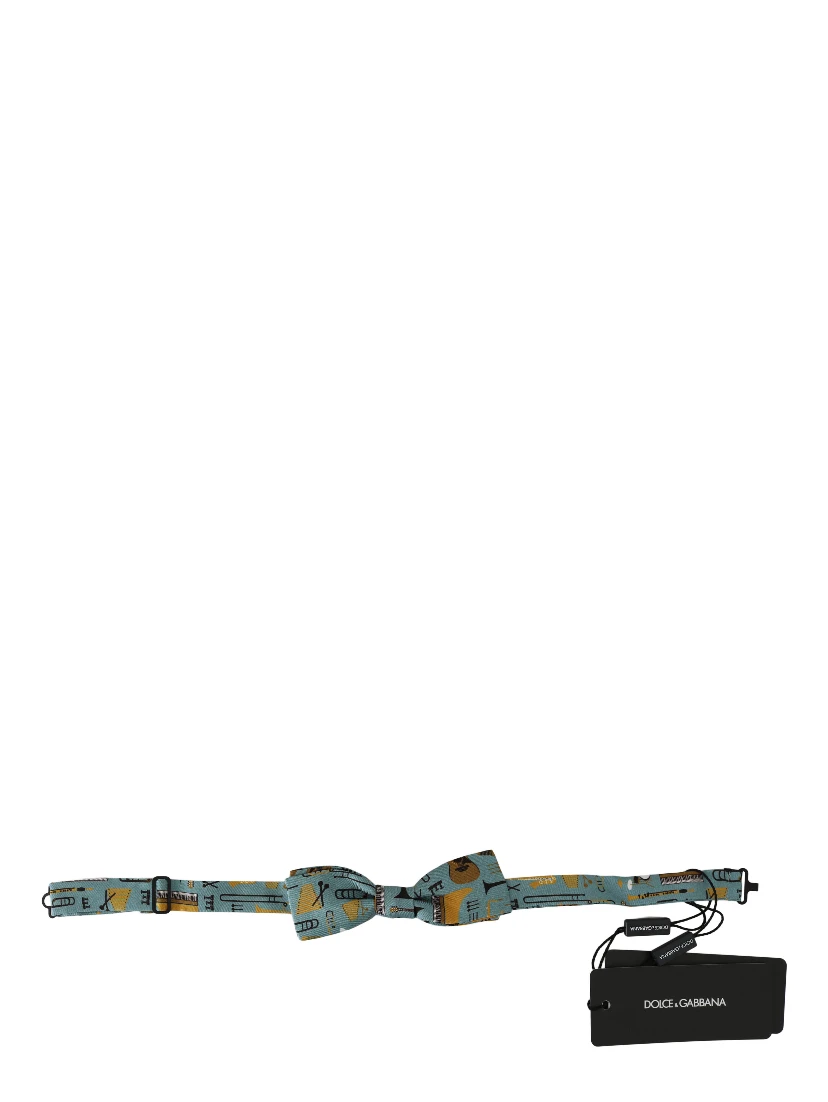 Mint Green Jazz Club Adjustable Neck Papillon Bow Tie