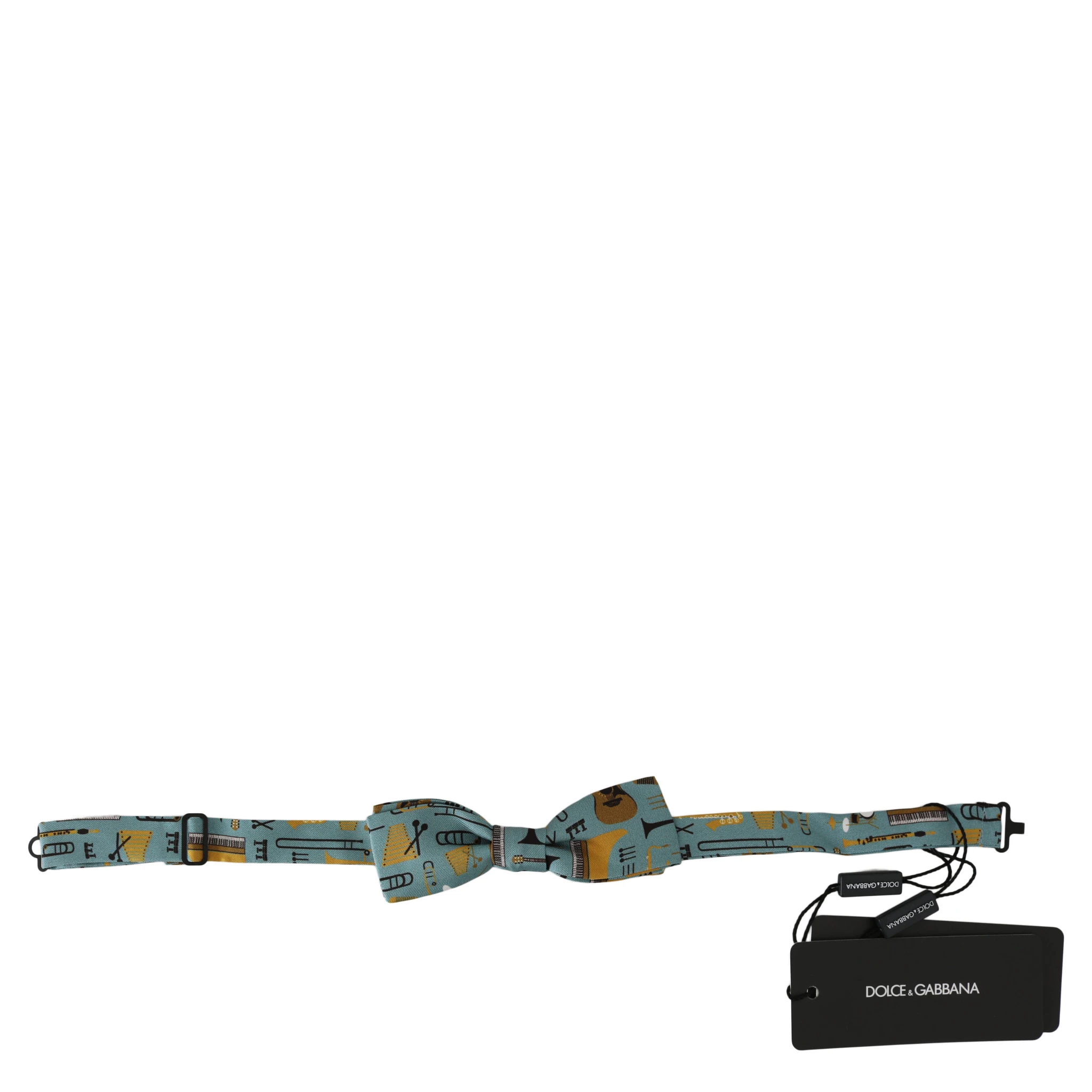 Mint Green Jazz Club Adjustable Neck Papillon Bow Tie