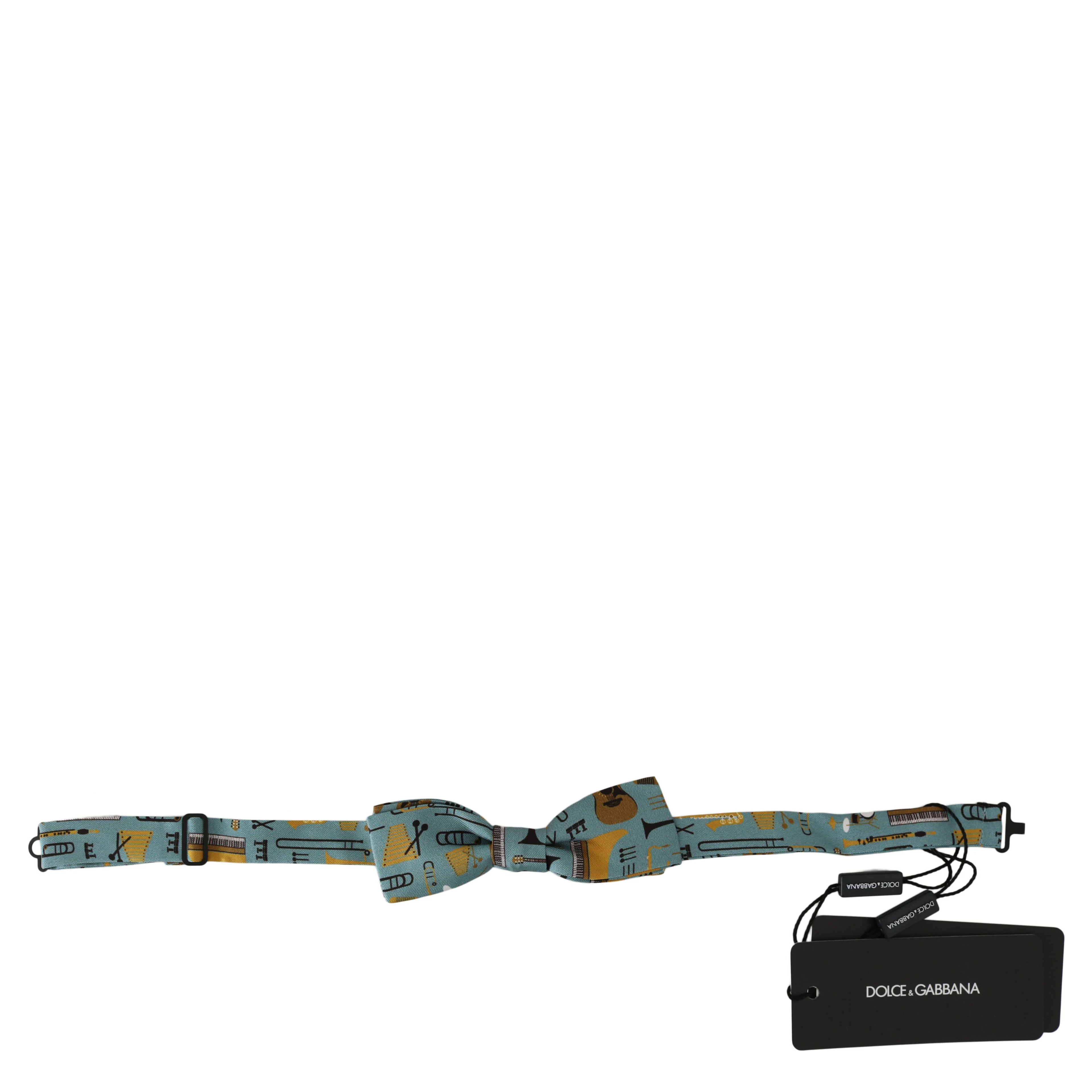 Mint Green Jazz Club Adjustable Neck Papillon Bow Tie